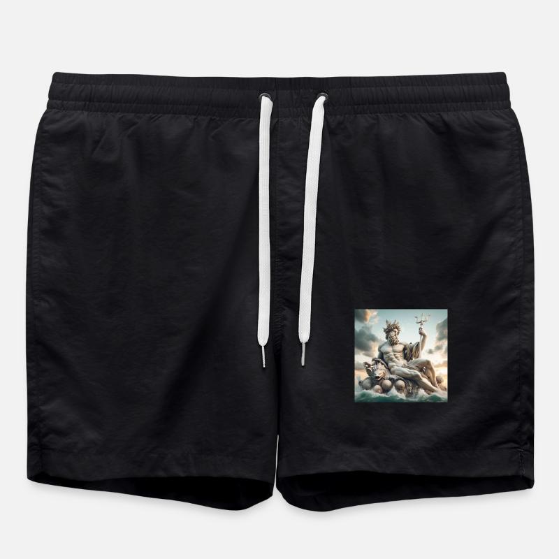 Poseidon - Swim Trunks - black