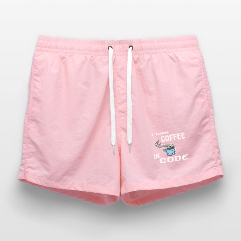 Developer Computergeek Statement Programmer Swim Trunks