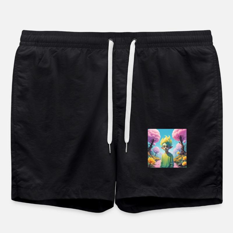 Goblin - Swim Trunks - black