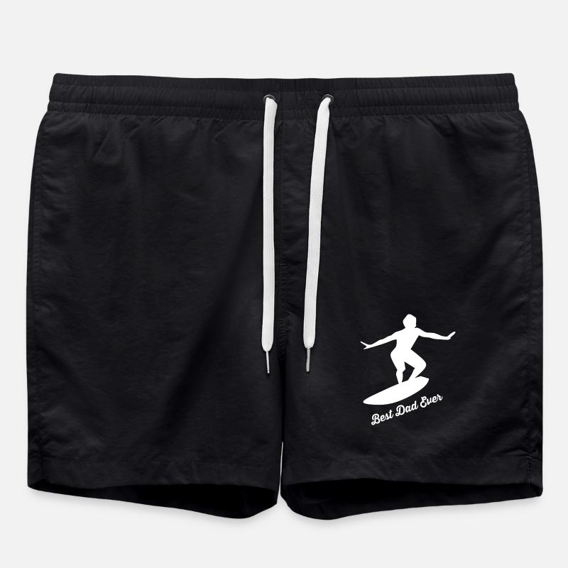 Serfage - Short de bain - noir