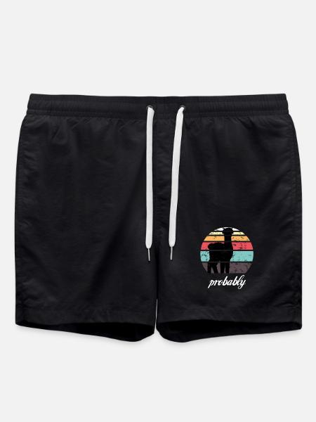 Alpaca - Swim Trunks - black