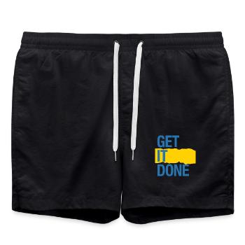 Faites-le (obscurité) - Short de bain - noir - Devant - AI Model Male 185 light (185cm)