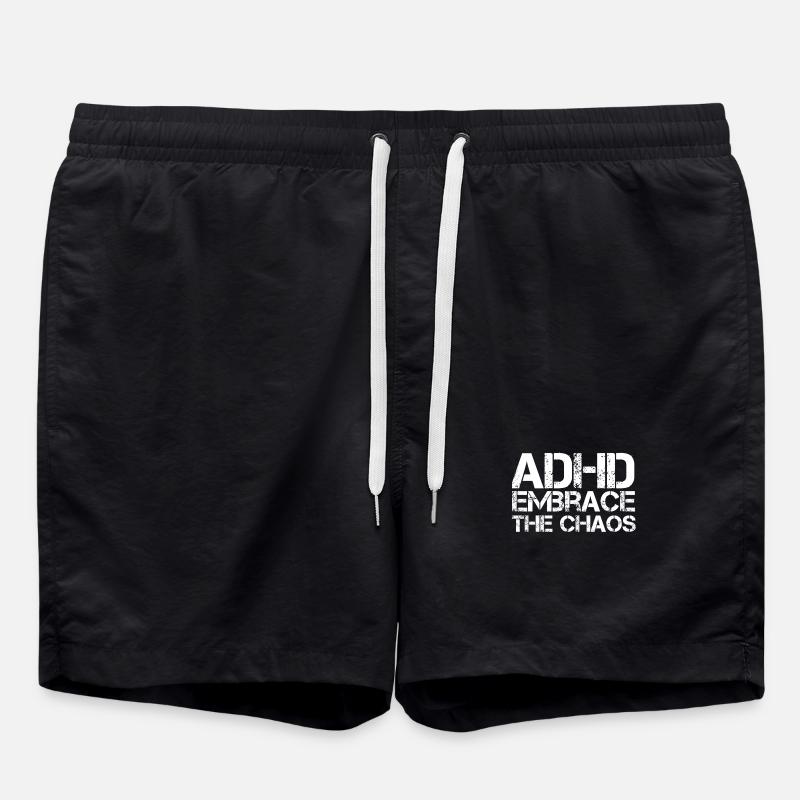 TDAH - Short de bain - noir
