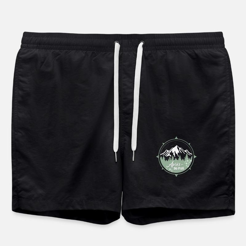 Ski Kompas - Swim Trunks - black