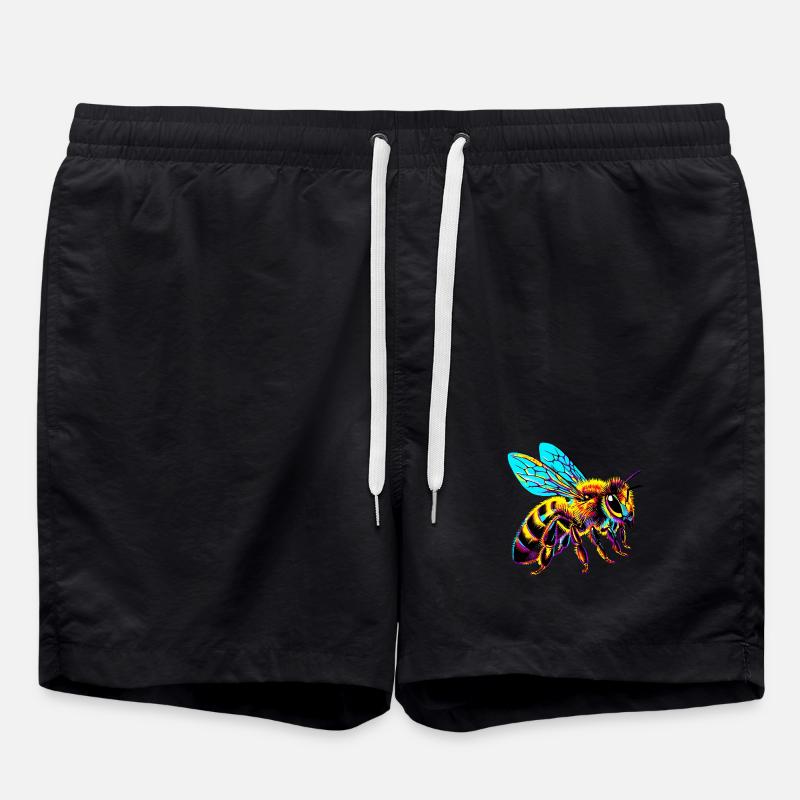 Bee - Swim Trunks - black
