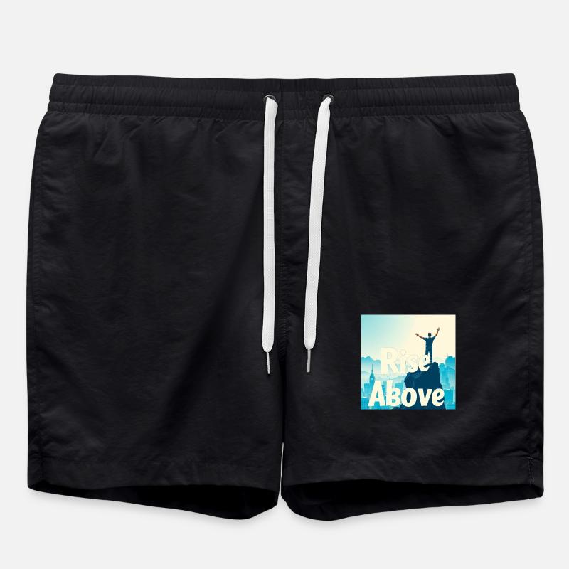 Rise Above - Short de bain - noir