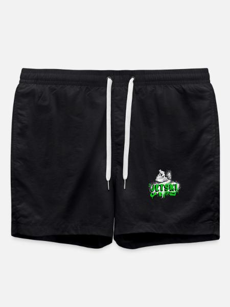 Jetski Graffiti – Splash and Ride - Badeshorts - Schwarz