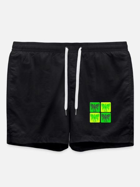 Conception d’ange soldat - Short de bain - noir