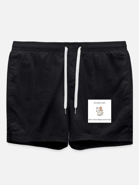 Tout pour votre chat - Short de bain - noir