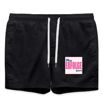 CÉLÉBREZ LES PETITS SUCCÈS - Short de bain - noir - Devant - AI Model Male 185 light (185cm)
