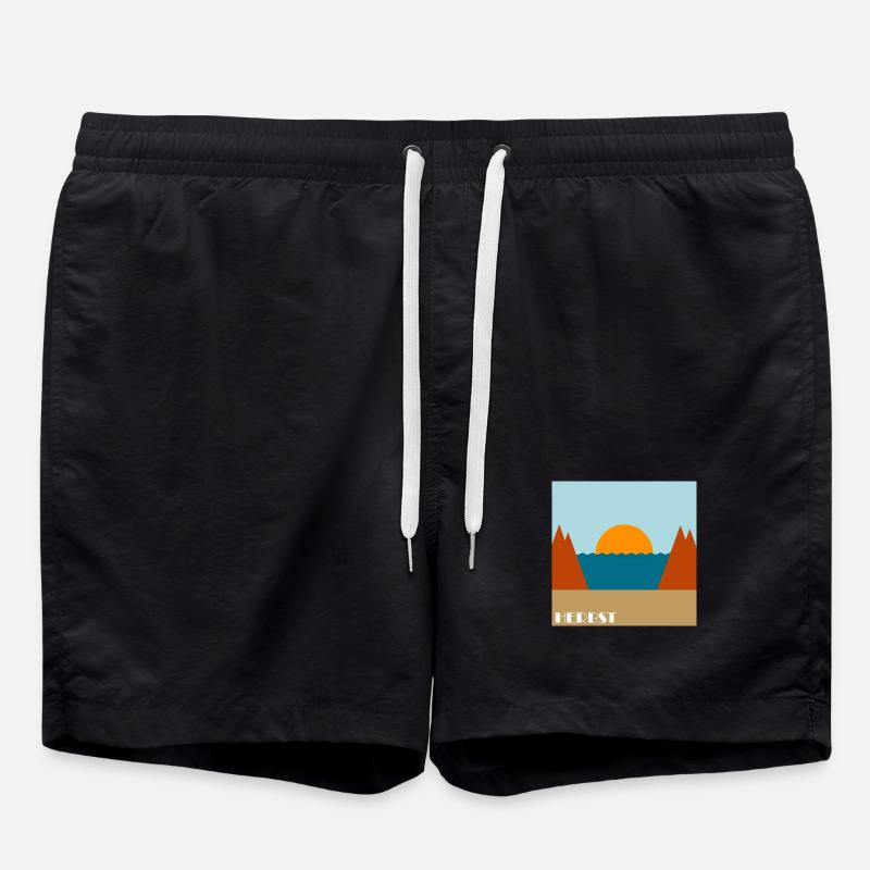 Autumn - Swim Trunks - black