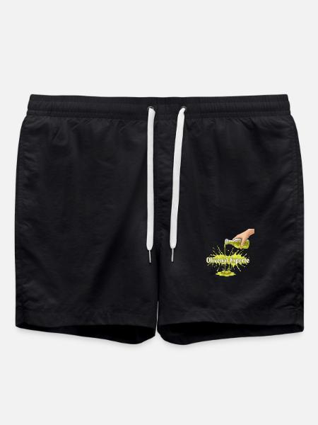 Olive Oil Expert - Swim Trunks - black