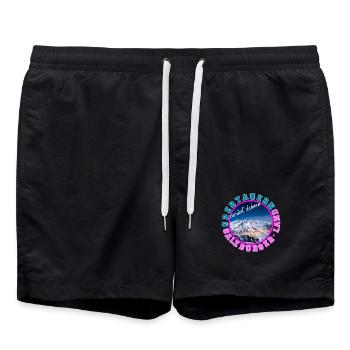 Obertauern Retour à la maison (à la maison) - Short de bain - noir - Devant - AI Model Male 185 light (185cm)