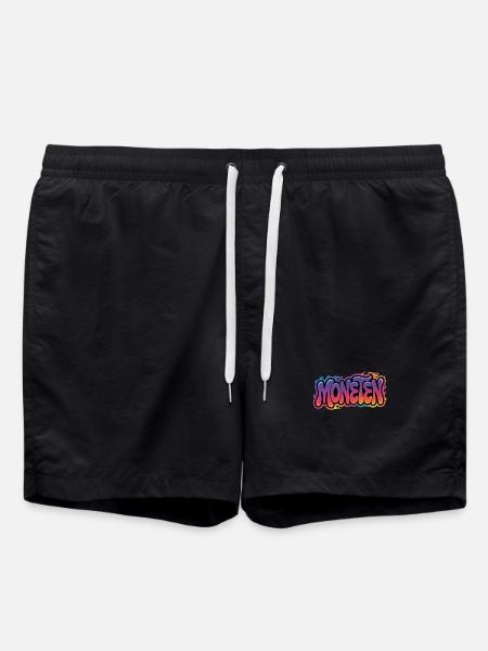 Moneten - Funny Tax Meme - Swim Trunks - black