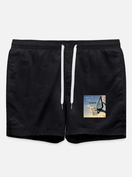 Sky Is The Limit Hoops - Swim Trunks - black