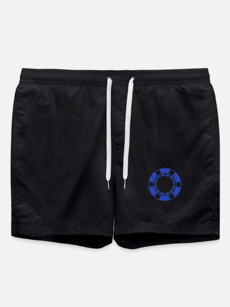 Casino coin - Swim Trunks - black