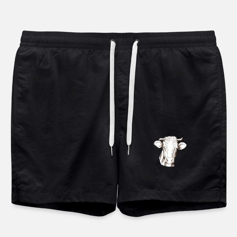 Vache - Short de bain - noir