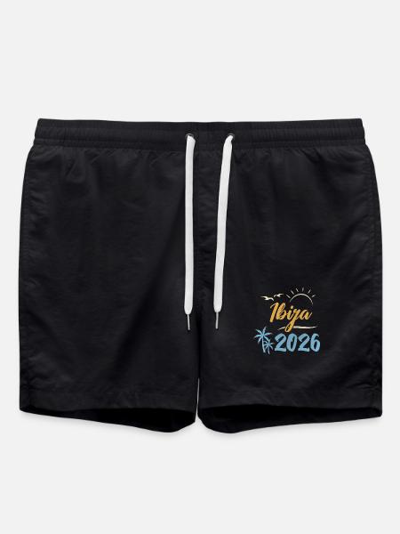 Ibiza 2026 - Badeshorts - Schwarz
