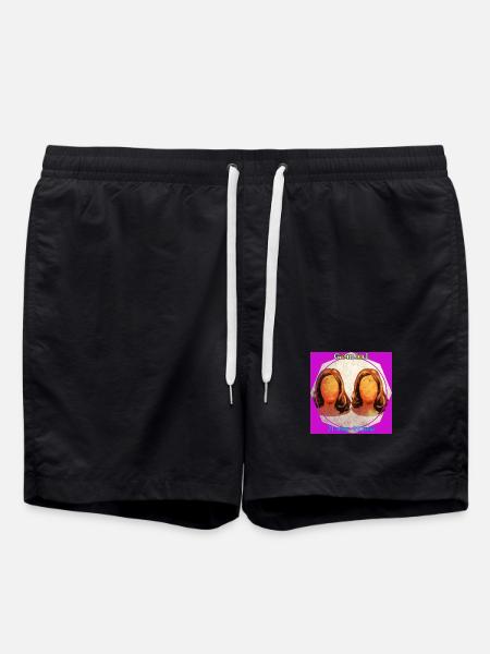 Twins - Swim Trunks - black
