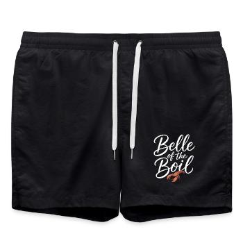 Belle Of The Boil Écrevisses Écrevisses pour femmes - Short de bain - noir - Devant - AI Model Male 185 light (185cm)