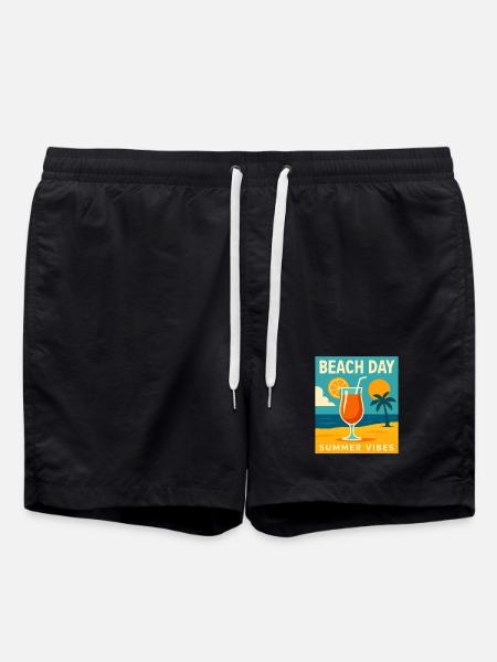 Summer Vibes - Swim Trunks - black