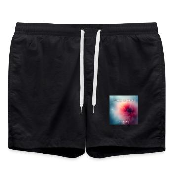 Echoes of Love von Monsoon/Mark Noone - Badeshorts - Schwarz - Vorne - AI Model Male 185 light (185cm)