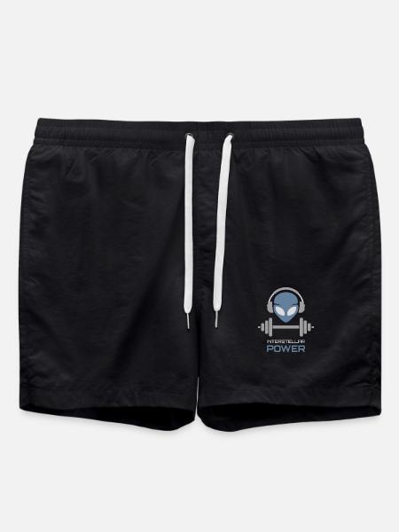 Powerlifting Alien Fitness Gym - Short de bain - noir