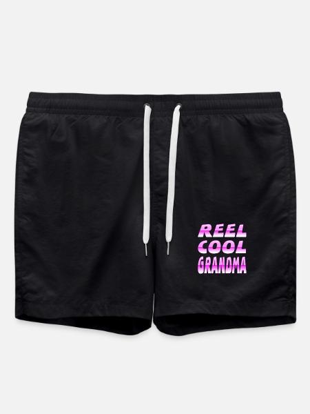 Oma - Badeshorts - Schwarz