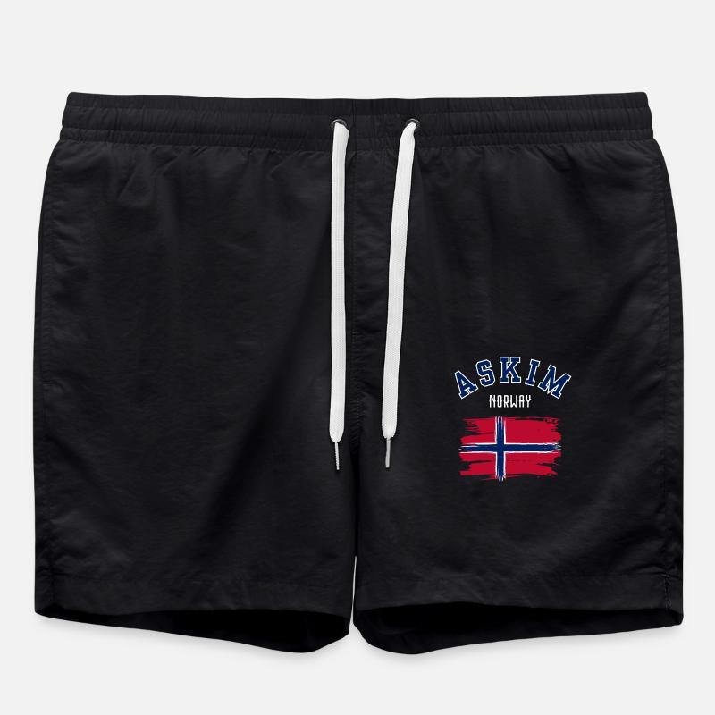 Askim Norwegen - Badeshorts - Schwarz