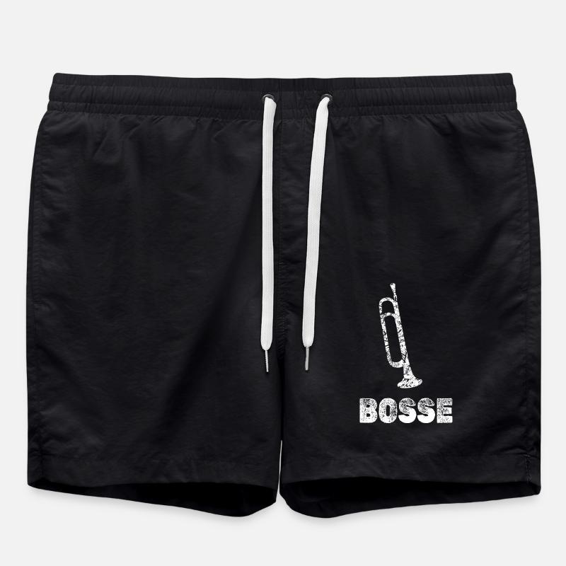 Brass Band Bosse - Swim Trunks - black