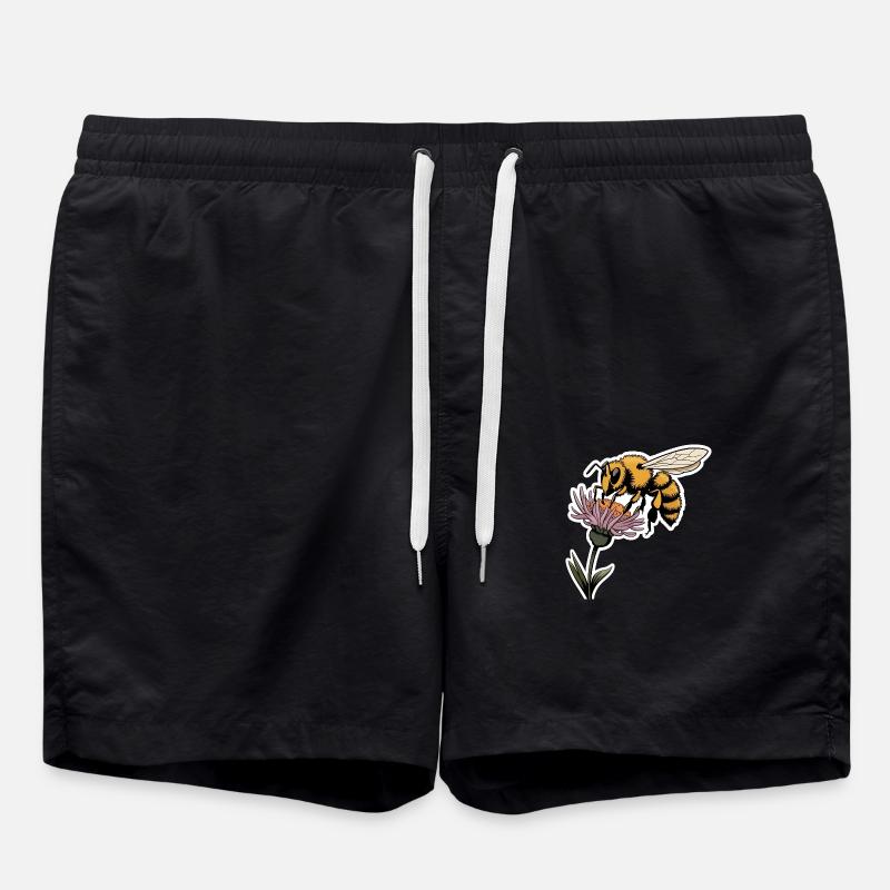 Bee - Swim Trunks - black