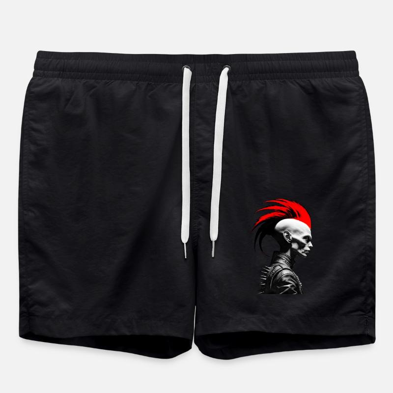 Le punkx - Short de bain - noir