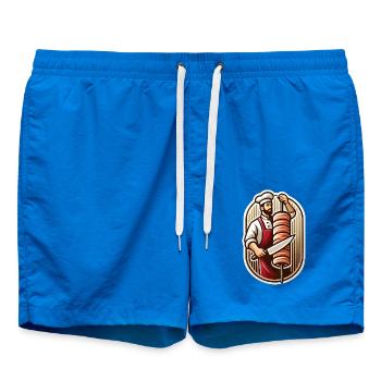 Rôtissoire Dönermann Döner - Short de bain - cobalt blue - Devant