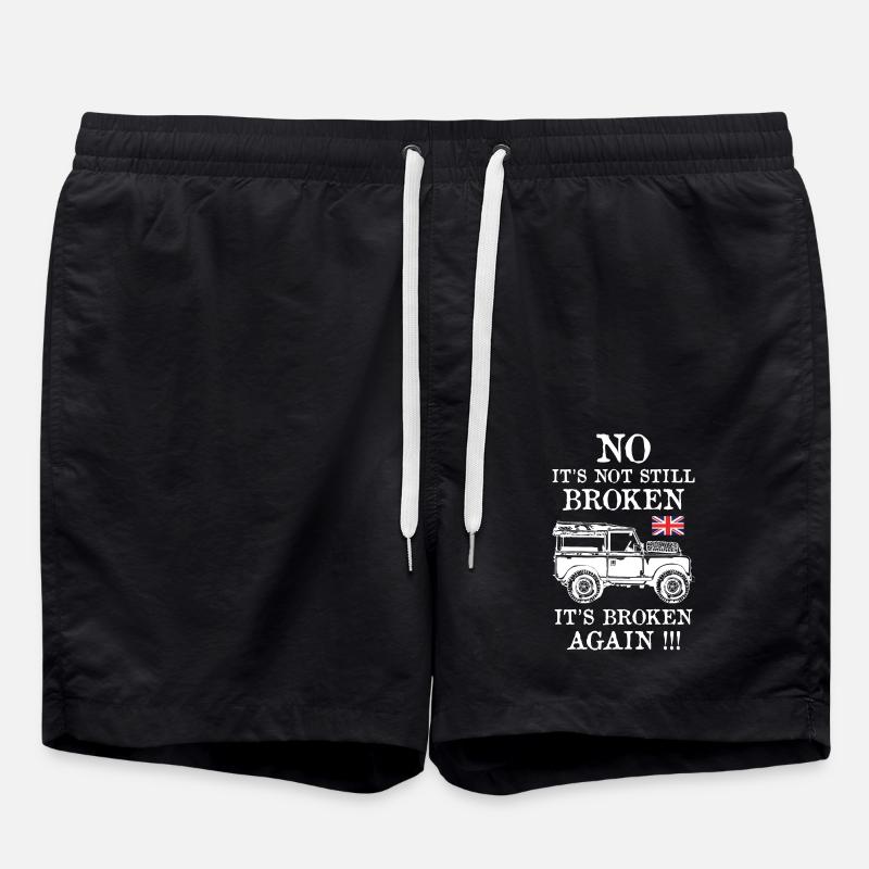 Landy Broken Again - Swim Trunks - black