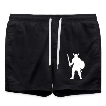Viking - Short de bain - noir - Devant - AI Model Male 185 light (185cm)