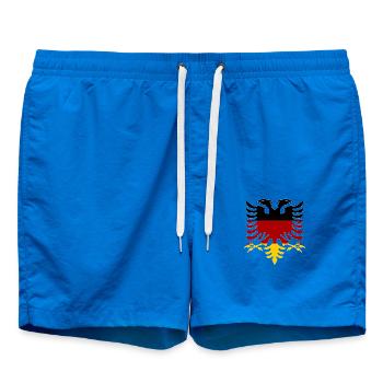 Albanie Allemagne Drapeau - Short de bain - cobalt blue - Devant