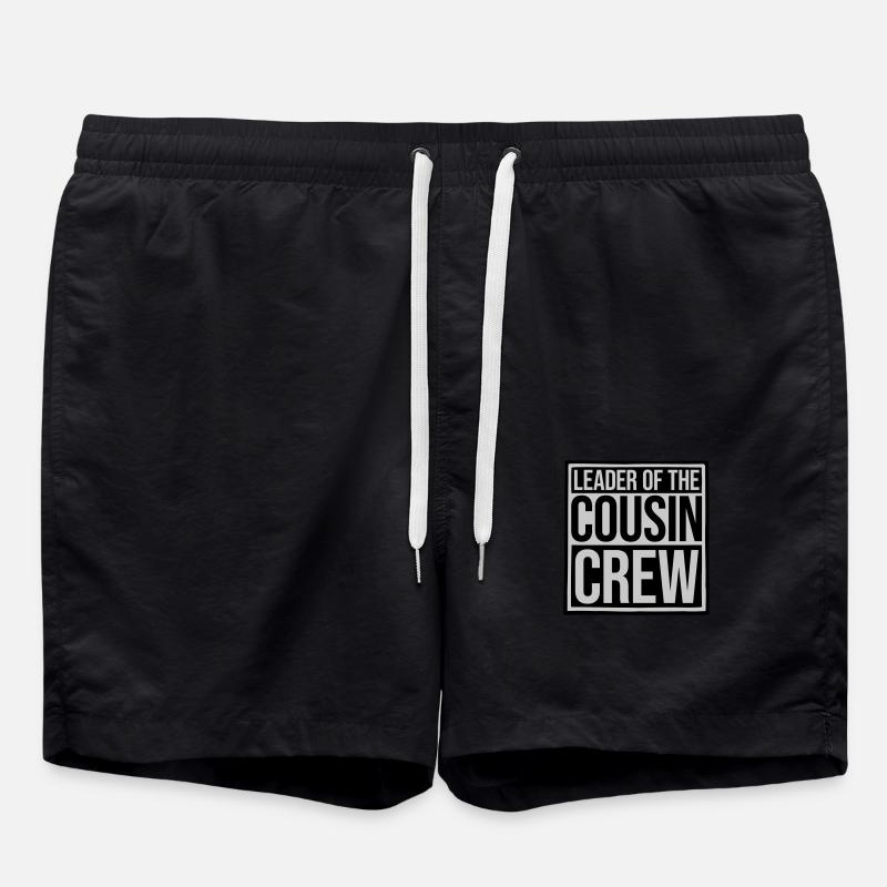 Leader Cousin Crew Team - Short de bain - noir