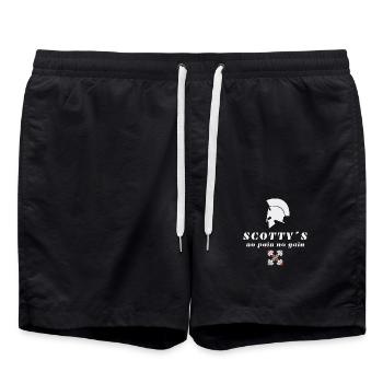Scotty`s Sport & Mode - Badeshorts - Schwarz - Vorne - AI Model Male 185 light (185cm)