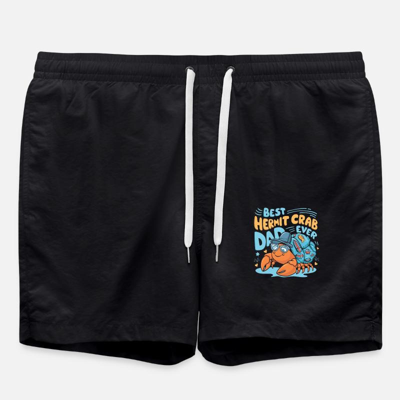 Fierté du père bernard-l’ermite - Short de bain - noir