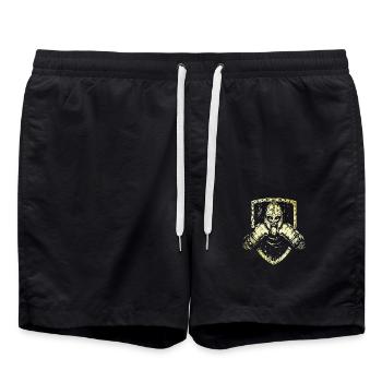 Viking Boxer - Short de bain - noir - Devant - AI Model Male 185 light (185cm)