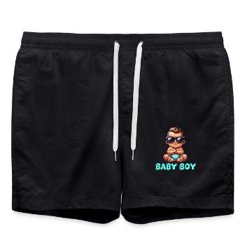bébé - Short de bain - noir - Devant - AI Model Male 185 light (185cm)