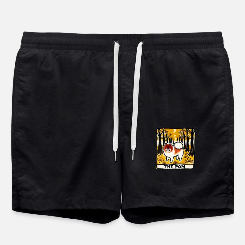 Le Pom - Short de bain - noir