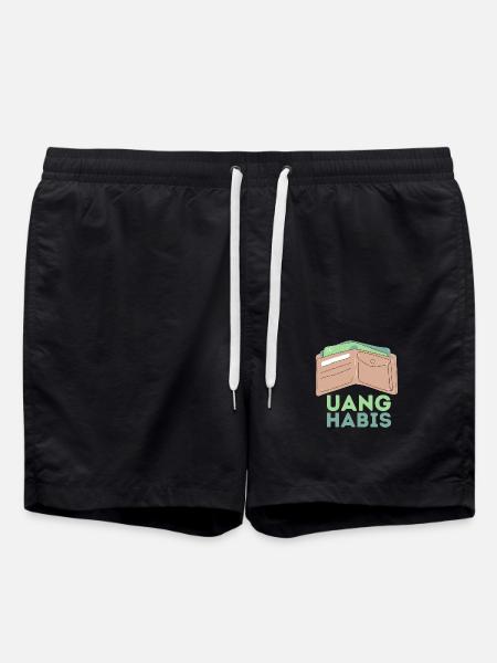 INDONET Uang Habis - Swim Trunks - black