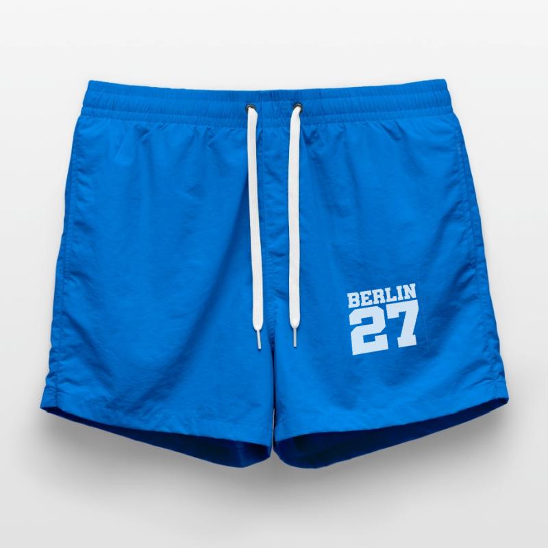 Berlin 27 - District - Postal Code - Gift Idea Swim Trunks