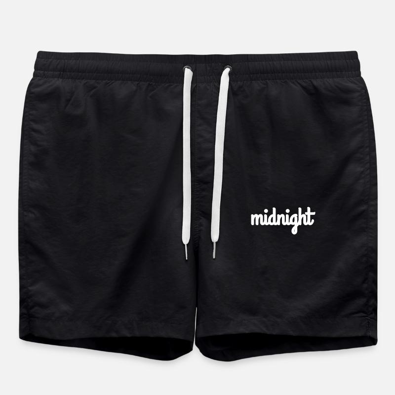 Midnight - Swim Trunks - black