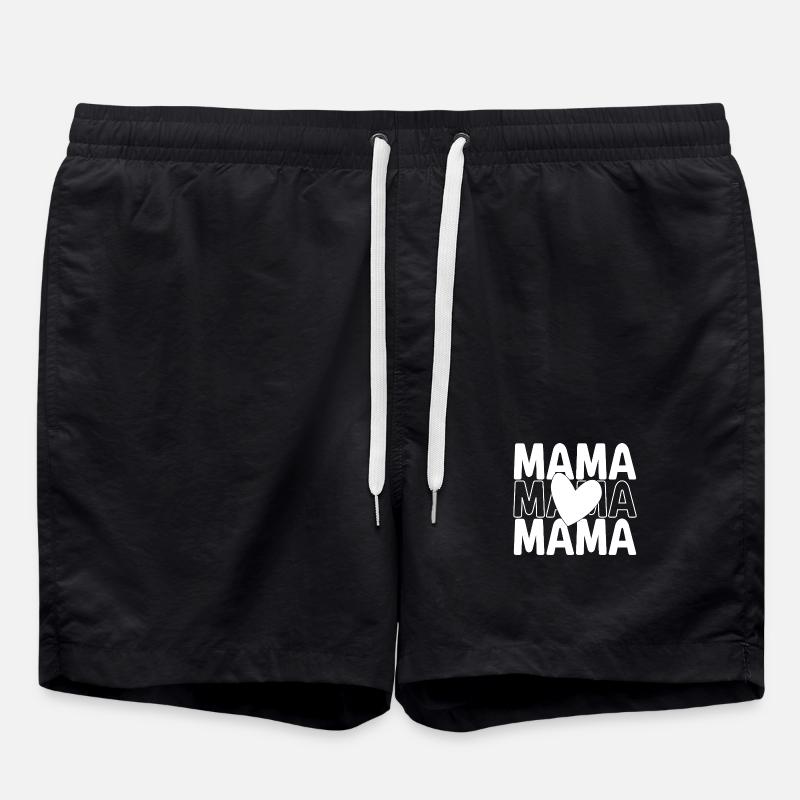 MAMAN - Short de bain - noir