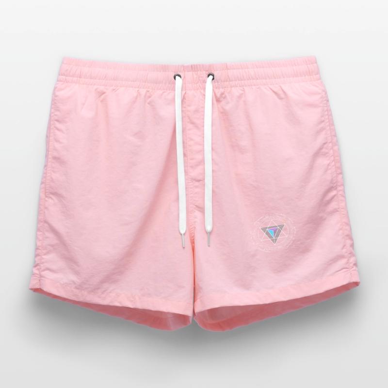 nerd CPU pyramide illuminati game wow hacker code Badeshorts