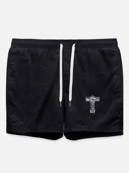 Thor's Cross - Swim Trunks - black