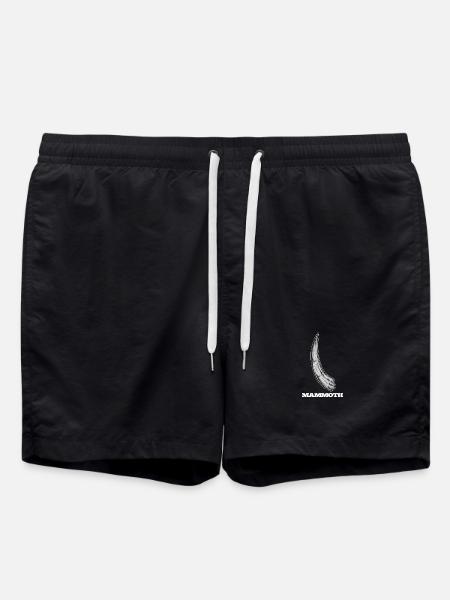 Mammoth ivory tusks - Swim Trunks - black