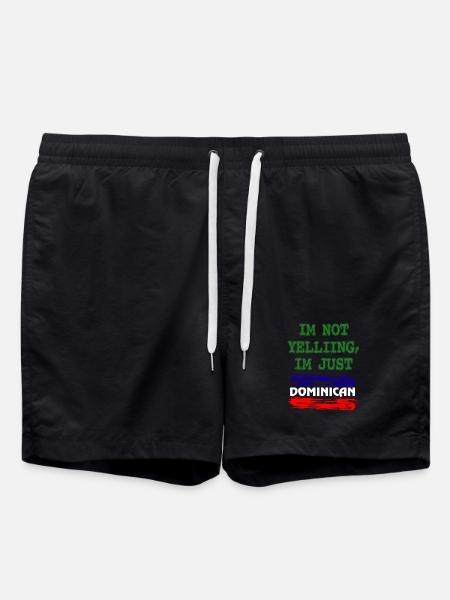 Dominican Republic - Swim Trunks - black